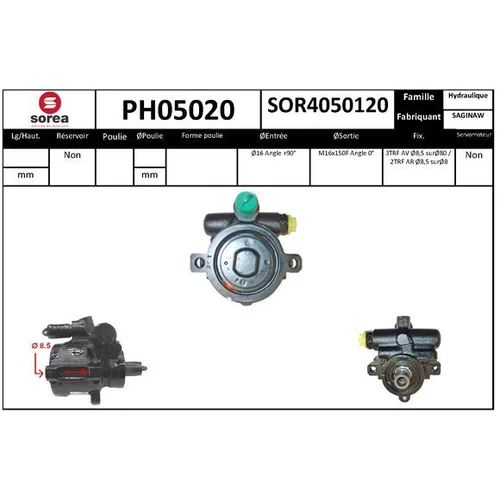 Hydraulické čerpadlo pre riadenie EAI PH05020