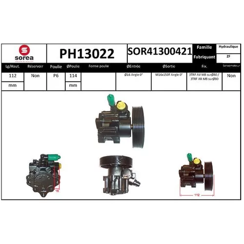 Hydraulické čerpadlo pre riadenie EAI PH13022