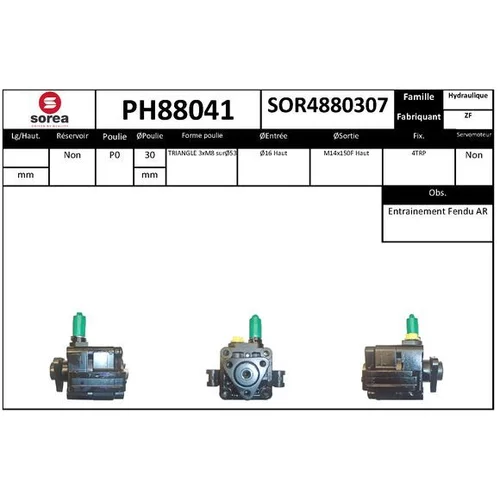 Hydraulické čerpadlo pre riadenie EAI PH88041