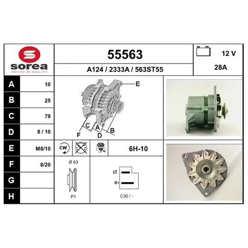 Alternátor EAI 55563