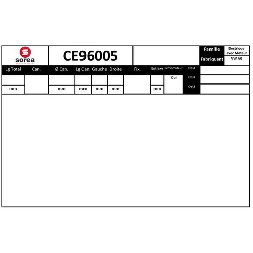 Prevodka riadenia EAI CE96005