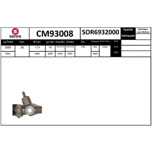 Prevodka riadenia EAI CM93008