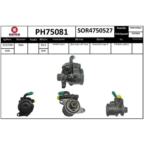 Hydraulické čerpadlo pre riadenie EAI PH75081