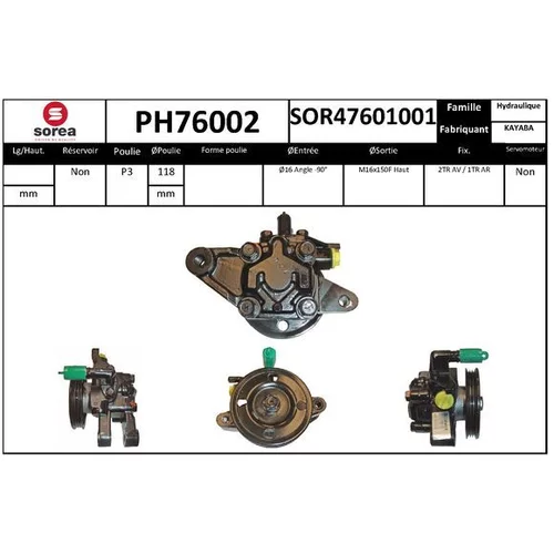 Hydraulické čerpadlo pre riadenie EAI PH76002