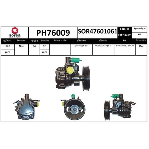 Hydraulické čerpadlo pre riadenie EAI PH76009