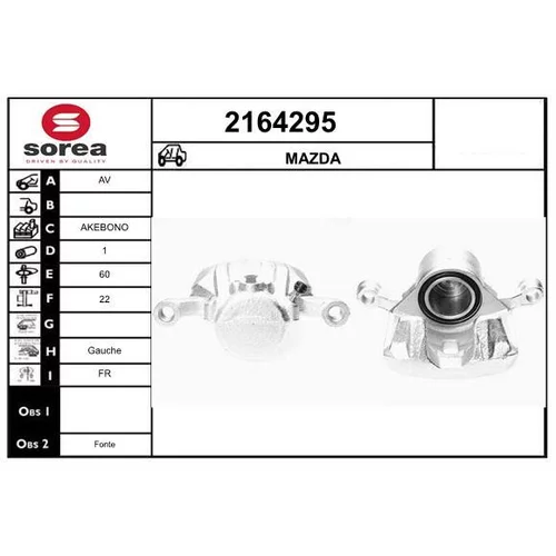 Brzdový strmeň 2164295 /EAI/