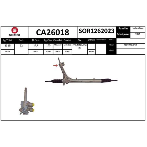 Prevodka riadenia EAI CA26018