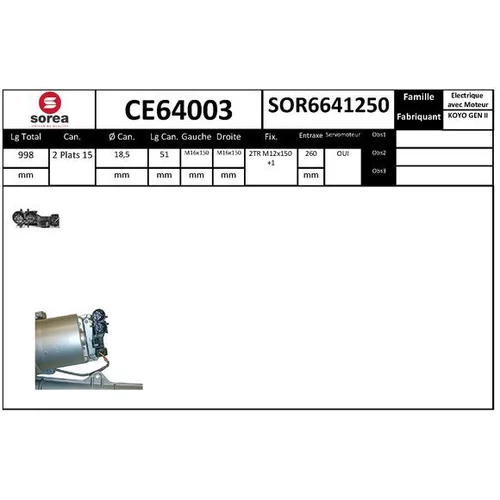 Prevodka riadenia EAI CE64003