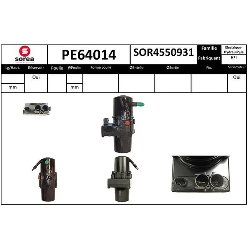 Hydraulické čerpadlo pre riadenie EAI PE64014