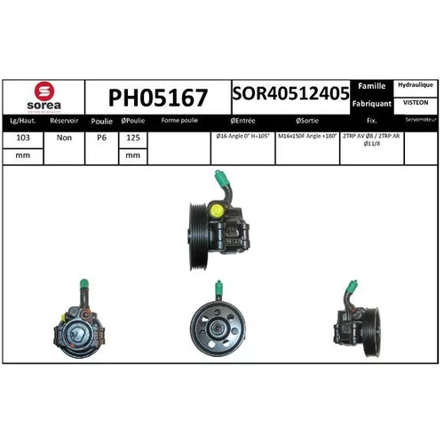 Hydraulické čerpadlo pre riadenie EAI PH05167