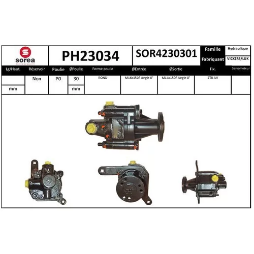 Hydraulické čerpadlo pre riadenie EAI PH23034