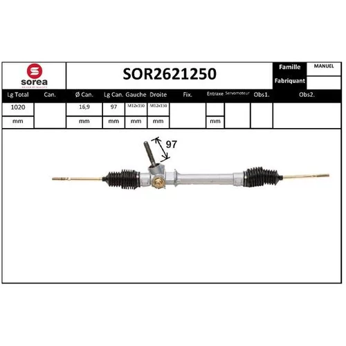 Prevodka riadenia EAI SOR2621250