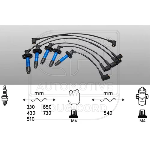 Sada zapaľovacích káblov EFI AUTOMOTIVE 6469