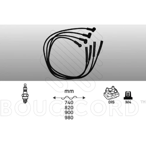 Sada zapaľovacích káblov EFI AUTOMOTIVE 8108