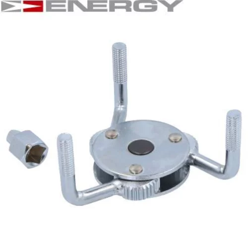 Nastaviteľný kľúč na olejový filter s adaptérom na račňu /ENERGY/ - obr. 1