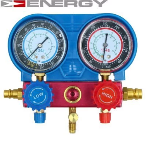 Pneuhustič s manometrom ENERGY NE00246