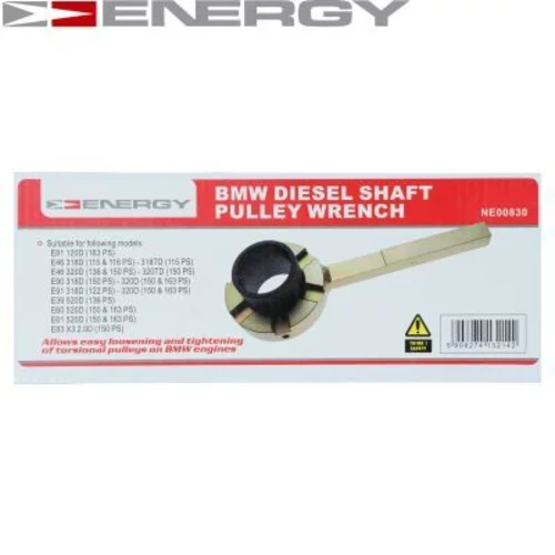 Kľúč na remenicu kľukového hriadeľa bmw diesel NE00830 /ENERGY/ - obr. 1