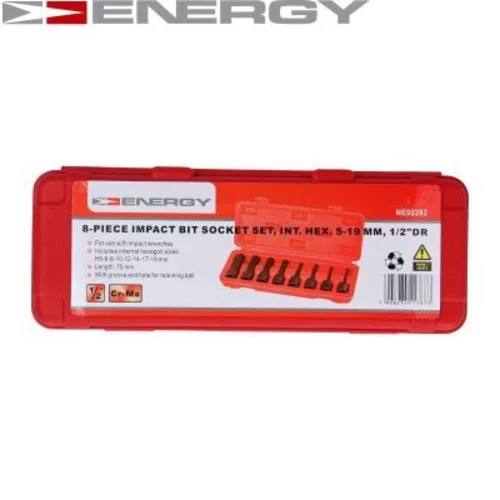 Sada kovaných nástrčkových kľúčov NE00282 /ENERGY/ - obr. 3