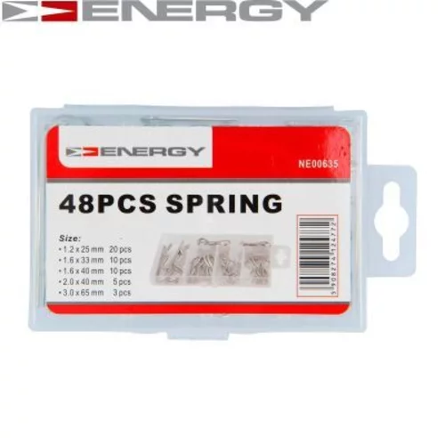 Sortiment, závlačky NE00635 /ENERGY/ - obr. 1