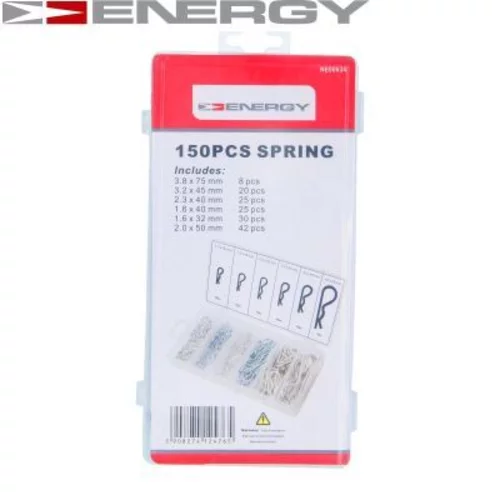 Sortiment, závlačky NE00634 /ENERGY/ - obr. 1