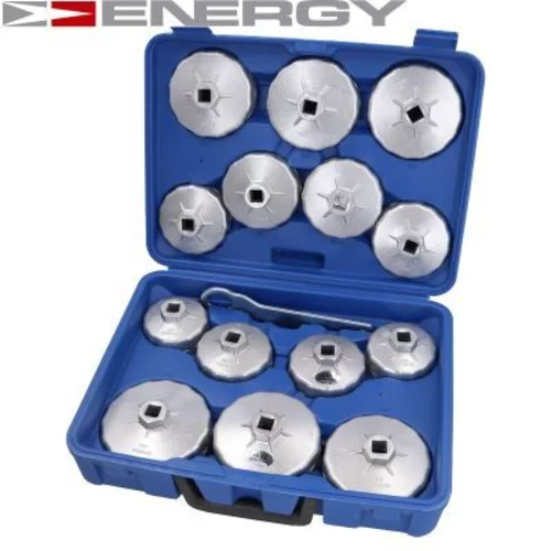Kľúče na olejové filtre NE00145 - Sada 14ks násadiek s kľúčom /ENERGY/ - obr. 1