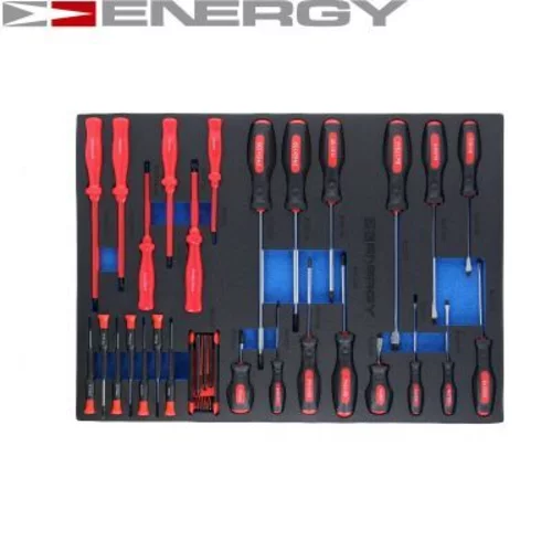 Dielenský vozík s náradím 7 šuplíkov / 220ks náradia NE00200R /ENERGY/ - obr. 3