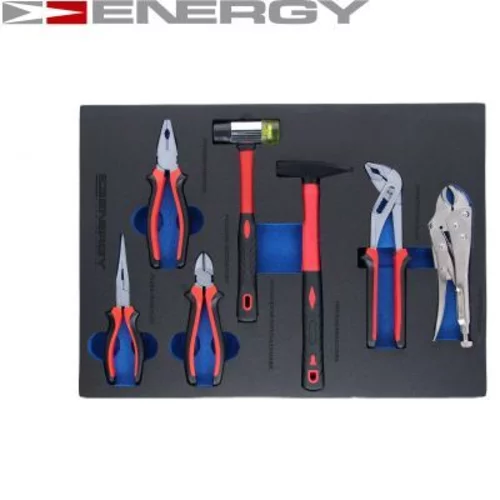 Dielenský vozík s náradím 7 šuplíkov / 220ks náradia NE00200R /ENERGY/ - obr. 5