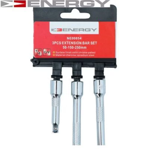 Sada predĺžení na nástrčkové kľúče NE00854 /ENERGY/ - obr. 1