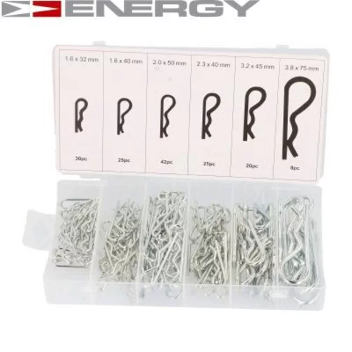 Sortiment, závlačky ENERGY NE00634