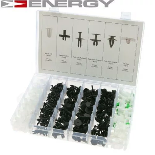 Sada upevnovacich klipov, karoseria NE00761 /ENERGY/ - obr. 2