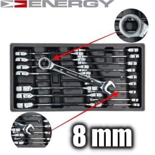 Račňový mechanizmus ENERGY NE00200/14/8