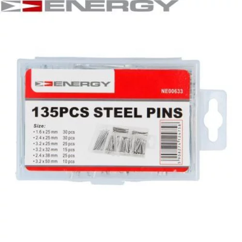 Sortiment, závlačky NE00633 /ENERGY/ - obr. 1