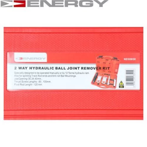 Sada sťahovákov, guľový čap NE00950 /ENERGY/ - obr. 4