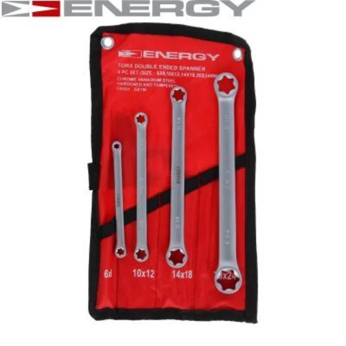Sada dvojitých očkových kľúčov ENERGY NE01011SK4