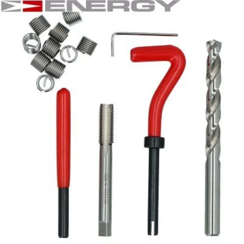 Súprava na opravu závitov M10 x 1,5 ENERGY
