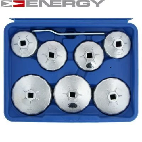 Kľúče na olejové filtre NE00145 - Sada 14ks násadiek s kľúčom /ENERGY/ - obr. 2