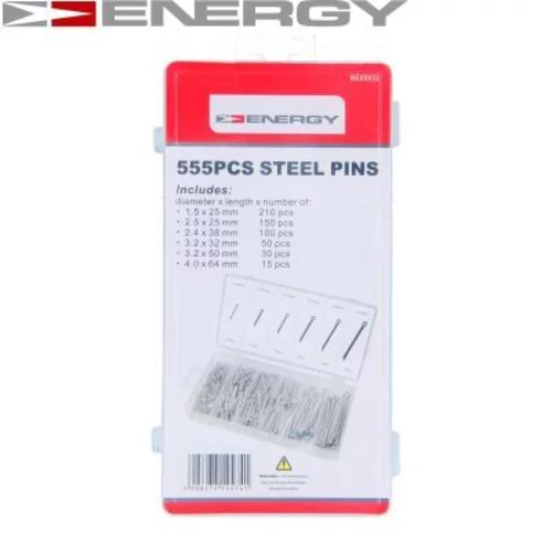 Sortiment, závlačky NE00632 /ENERGY/ - obr. 1