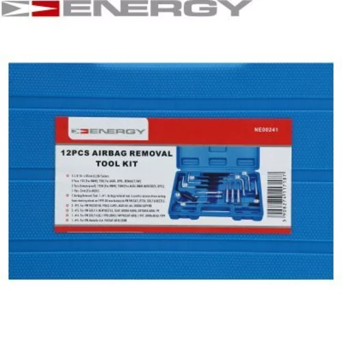 Sada náradí na demontáž Airbagu NE00241 /ENERGY/ - obr. 2