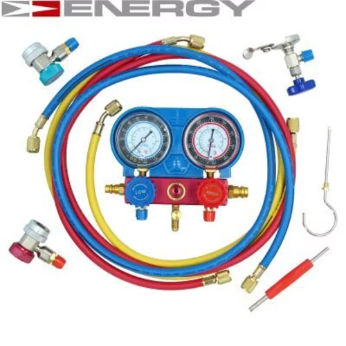 Pneuhustič s manometrom NE00246 /ENERGY/ - obr. 3