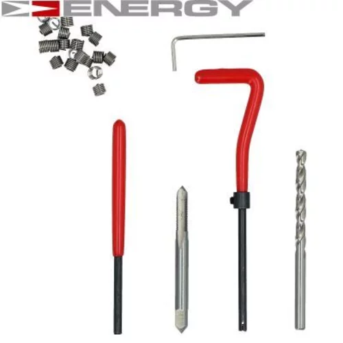 Súprava na opravu závitov M5 x 0,8  25ks /ENERGY/ - obr. 1