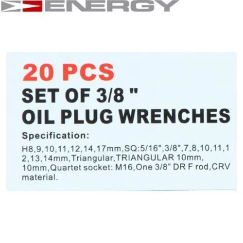 Kľúč NE00925 /ENERGY/ - obr. 3