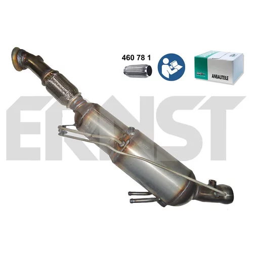 Filter sadzí/pevných častíc výfukového systému ERNST 910989