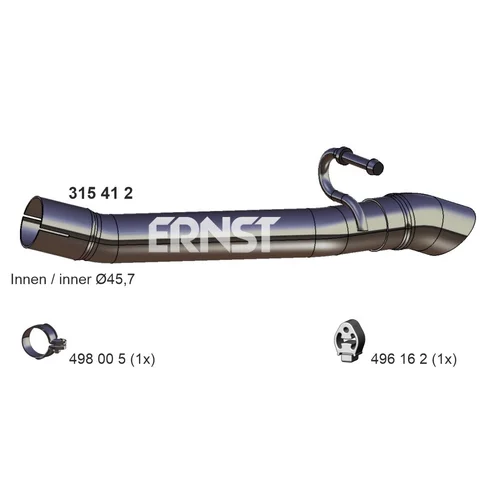 Výfukové potrubie ERNST 315418