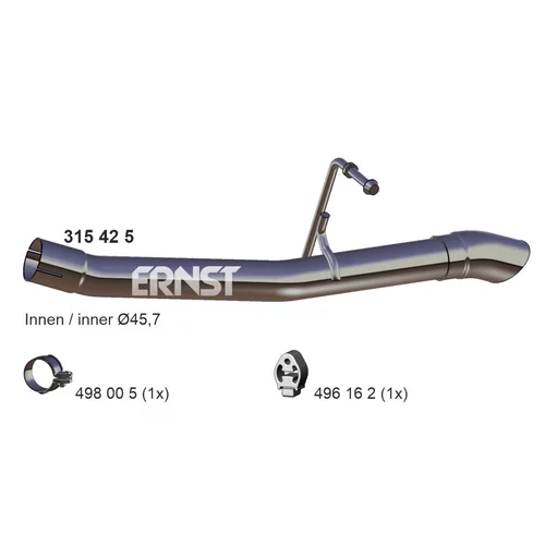 Výfukové potrubie ERNST 315425