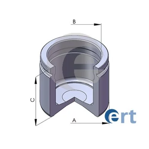 Piest brzdového strmeňa 150549-C /ERT/