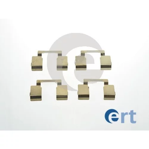 Sada príslušenstva obloženia kotúčovej brzdy ERT 420048