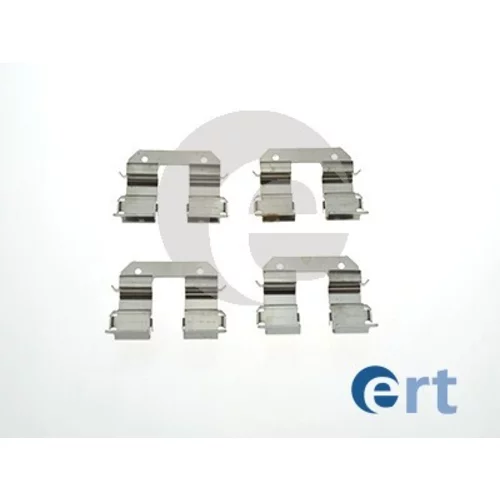 Sada príslušenstva obloženia kotúčovej brzdy 420212 /ERT/