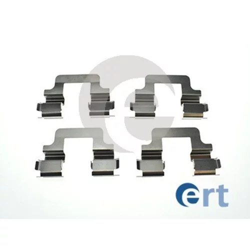 Sada príslušenstva obloženia kotúčovej brzdy ERT 420197