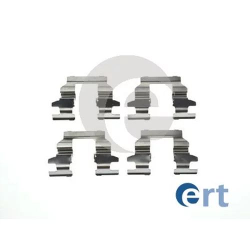 Sada príslušenstva obloženia kotúčovej brzdy ERT 420246
