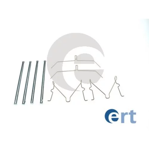 Sada príslušenstva obloženia kotúčovej brzdy ERT 420335